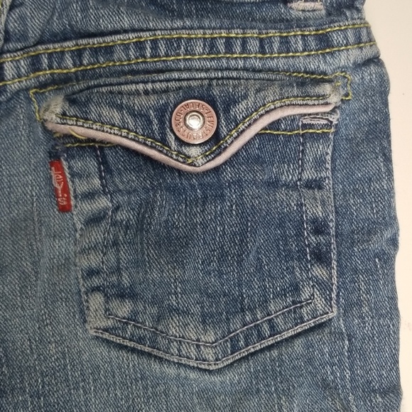 Levi's kids pre-ripped jeans - Picture 5 of 8